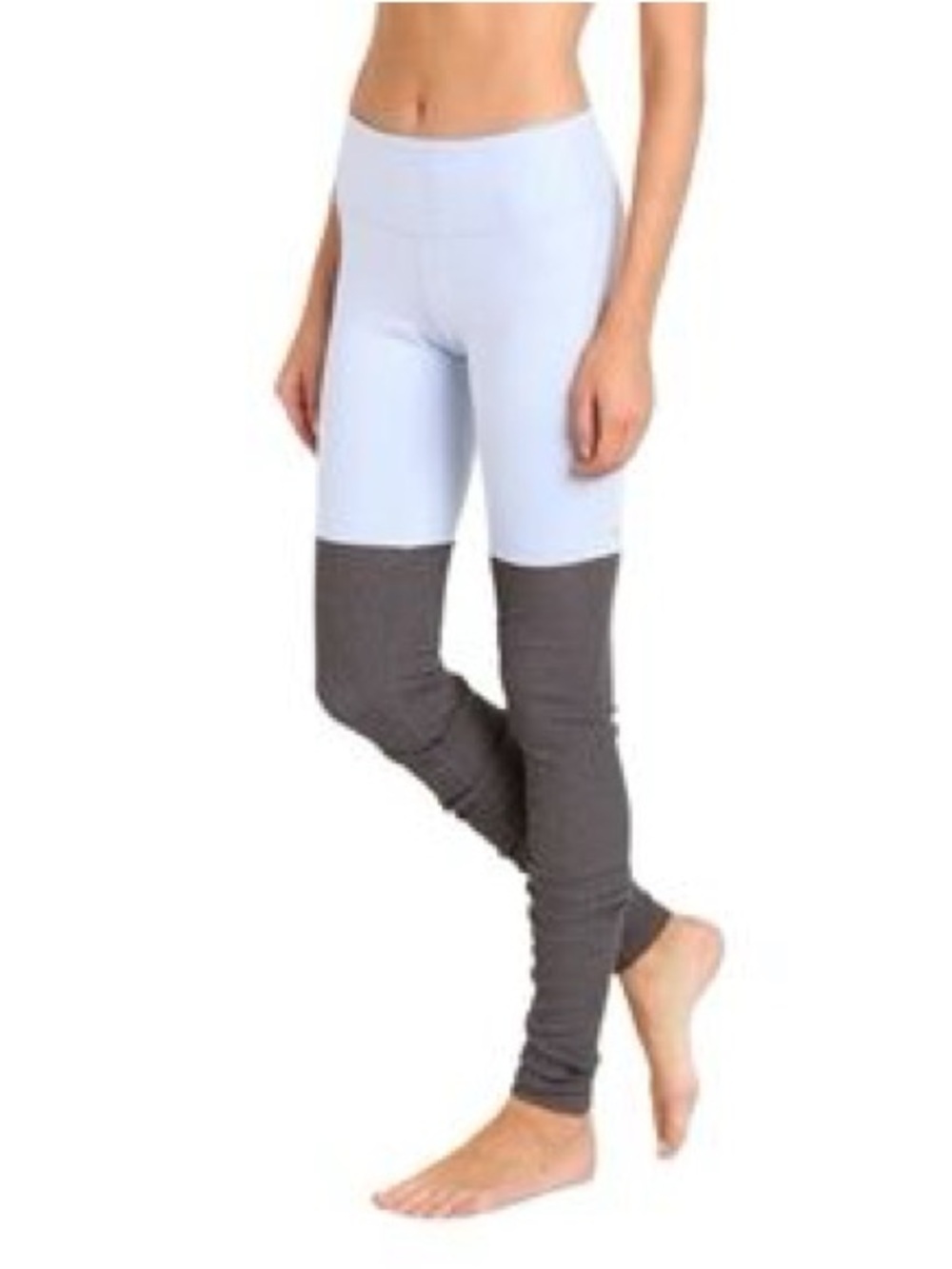 EUC Alo Yoga Goddess Leggings - Storm, Heather Grey